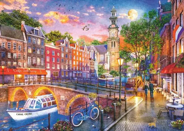 Amsterdam 1000 Piece Jigsaw Puzzle