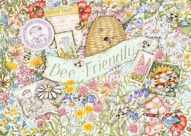 Bee Friendly 1000 Piece Jigsaw Puzzle