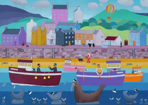 Harbour Life 1000 Piece Jigsaw Puzzle