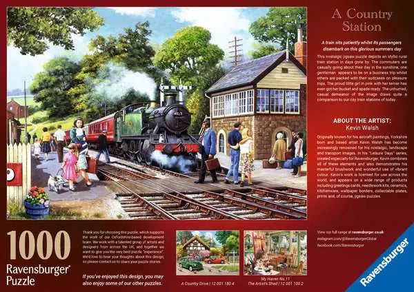 A Country Station 1000 Piece Jigsaw Puzzle