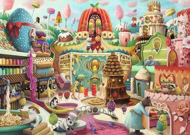 Sweet Street 1000 Piece Jigsaw Puzzle
