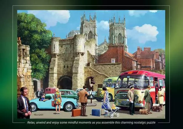 Day out in York 500 Piece Jigsaw Puzzle