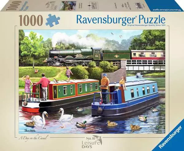 Canal Crossing 1000 Piece Jigsaw Puzzle