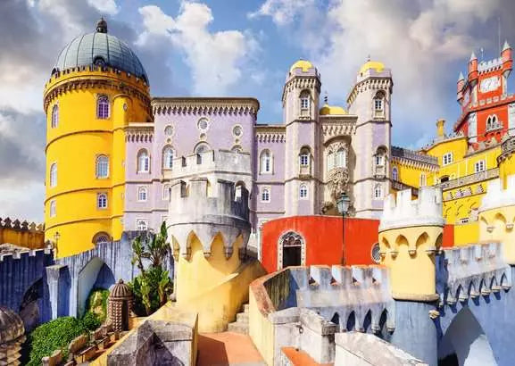 Palcio Nacional da Pena 1000 Piece Jigsaw Puzzle