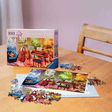 Four Seasons in Music 100 Piece Jigsaw Puzzle