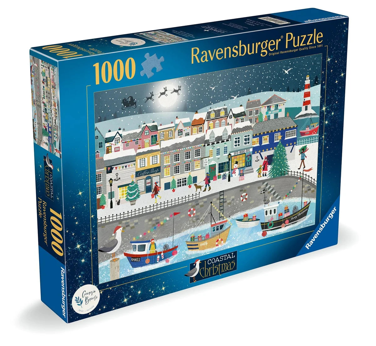 Coastal Christmas 1000 Piece Jigsaw Puzzle
