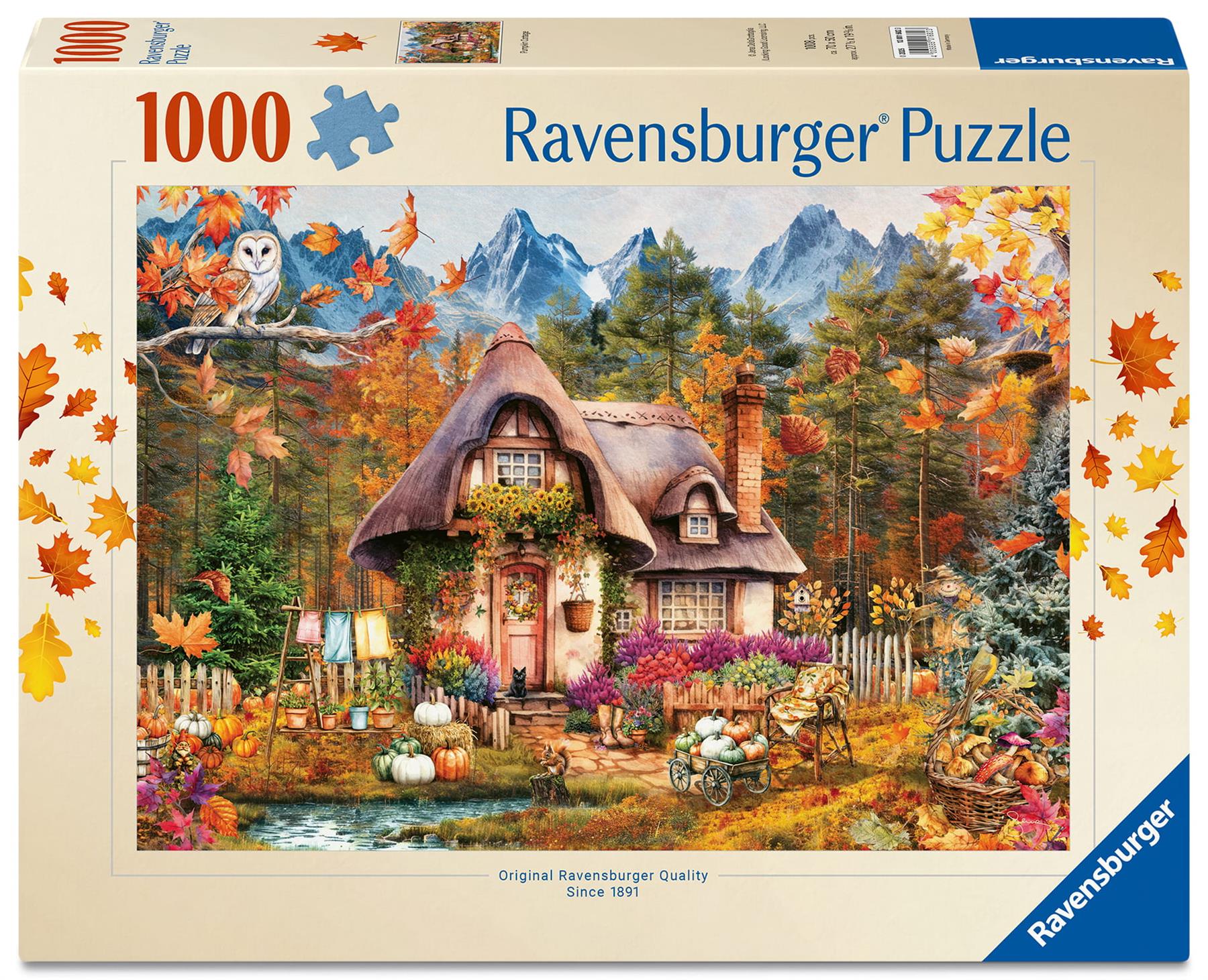 Pumpkin Cottage 1000 Piece Jigsaw Puzzle