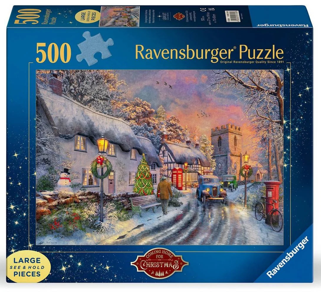 Coming Home for Christmas 500 Piece Jigsaw Puzzle