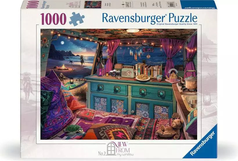 View form my Window No.2: Camp 1000 Piece Jigsaw