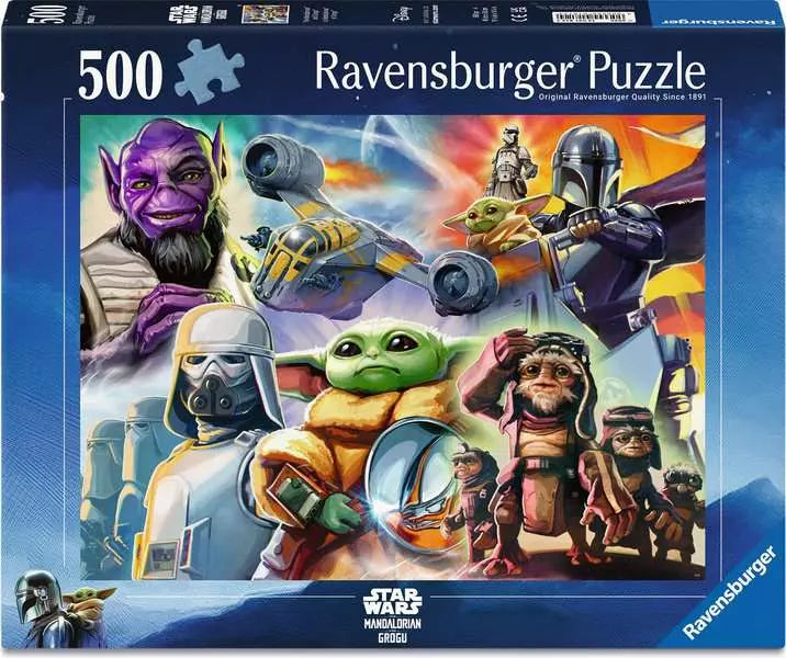The Mandalorian and Grogu 500 Piece Jigsaw Puzzle