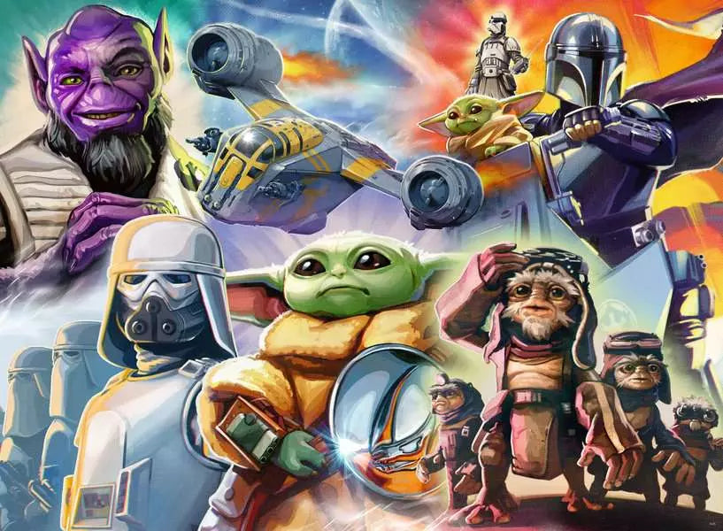 The Mandalorian and Grogu 500 Piece Jigsaw Puzzle