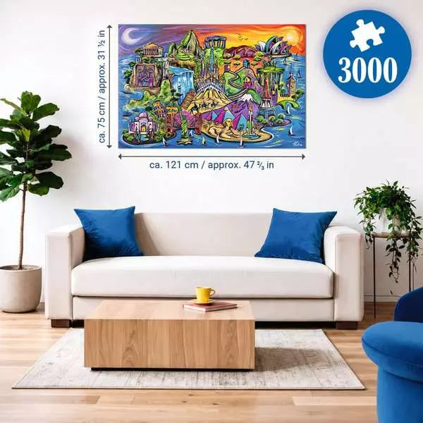 Isle of Sights 3000 Piece Jigsaw Puzzle