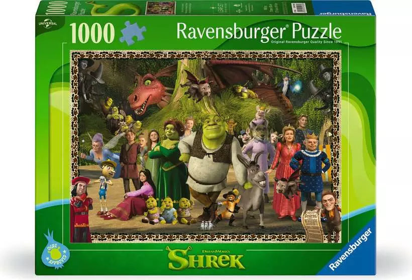 Shrek Evergreen 1000 Piece Jigsaw Puzzle