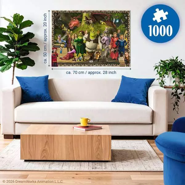 Shrek Evergreen 1000 Piece Jigsaw Puzzle
