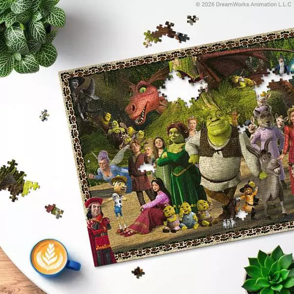 Shrek Evergreen 1000 Piece Jigsaw Puzzle