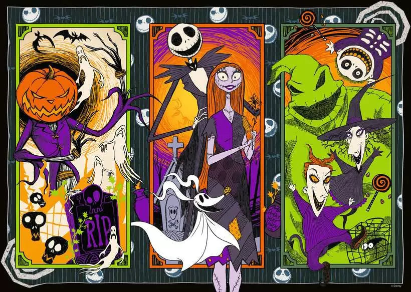 The Nightmare Before Christmas 1000 Piece Jigsaw