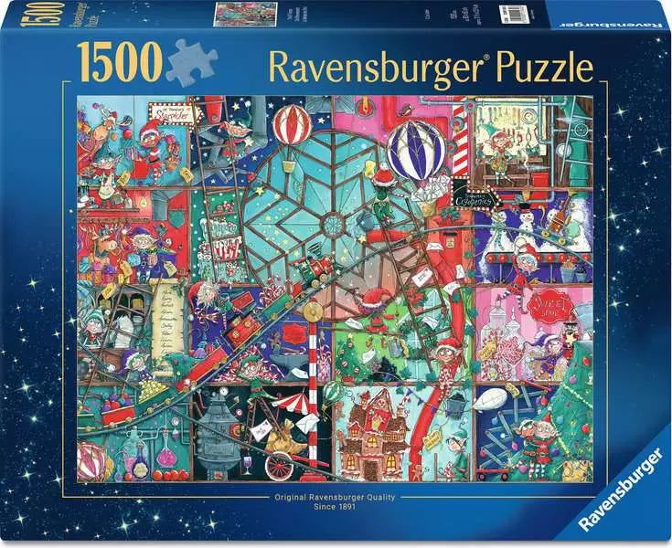 The Elf Factory 1500 Piece Jigsaw Puzzle