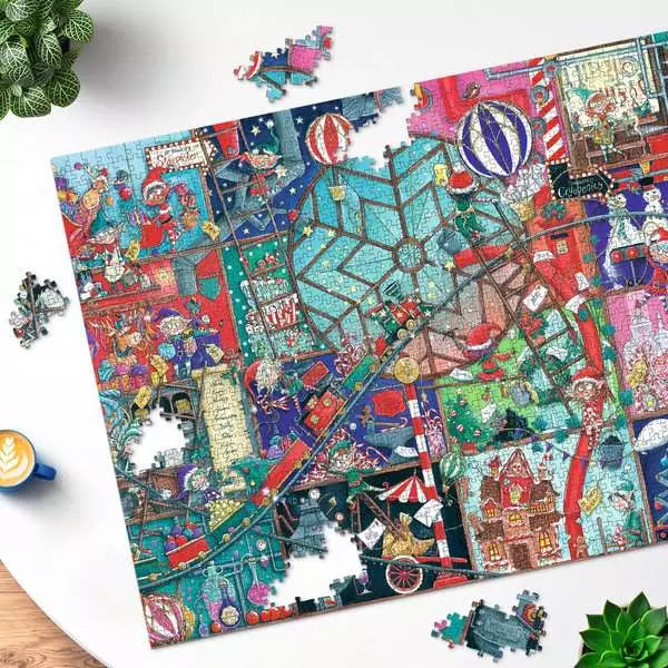 The Elf Factory 1500 Piece Jigsaw Puzzle
