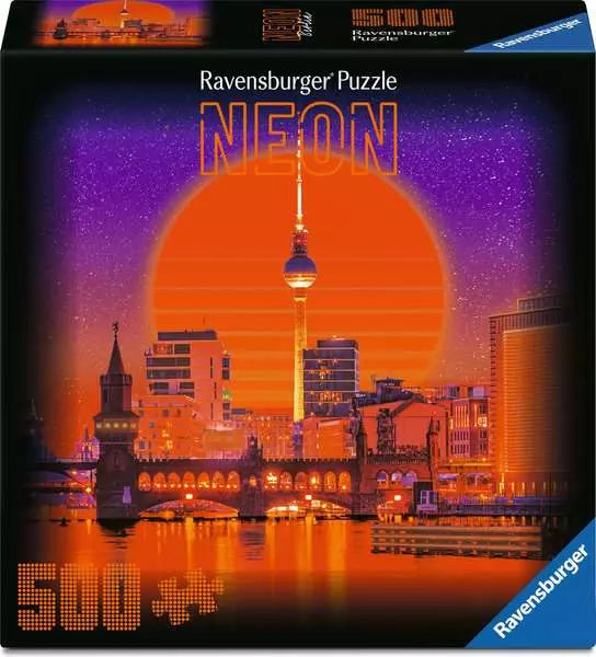 Neon Berlin 500 Piece Jigsaw Puzzle