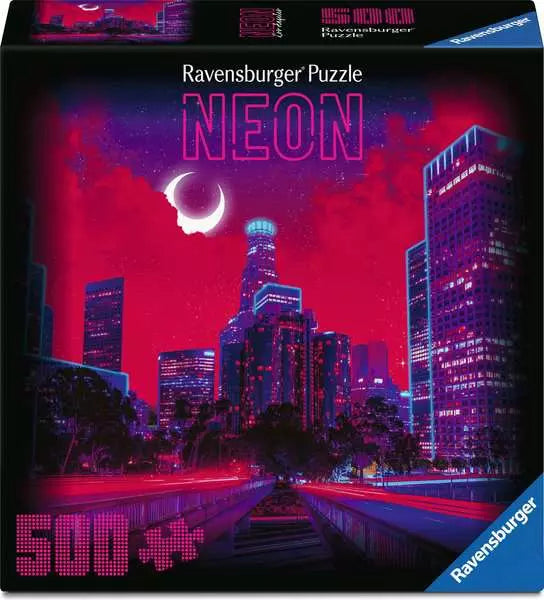 Neon Las Vegas 500 Piece Jigsaw Puzzle