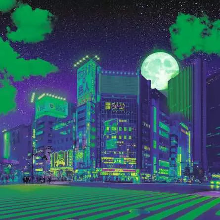 Neon Tokyo 500 Piece Jigsaw Puzzle