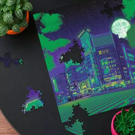 Neon Tokyo 500 Piece Jigsaw Puzzle