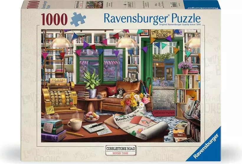 Enchanted Bookshop 1000 Piece Jigsaw Puzzle