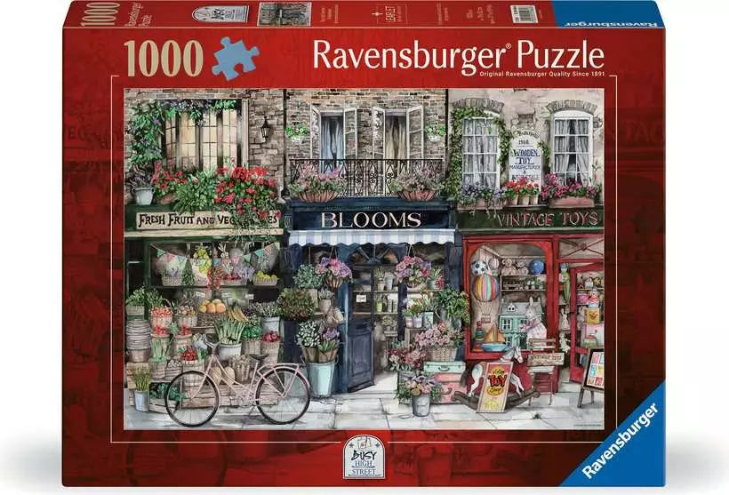 Busy High Street No 1 1000 Piece Jigsaw Puzzle