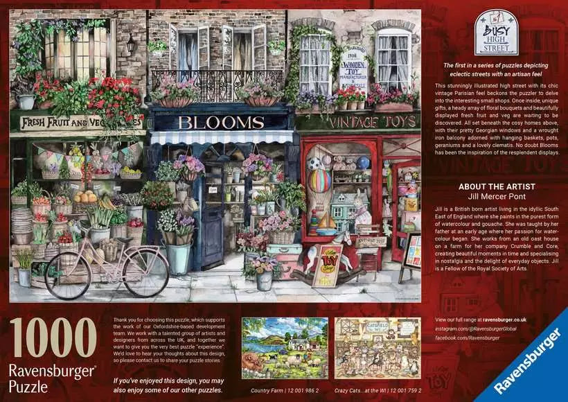 Busy High Street No 1 1000 Piece Jigsaw Puzzle