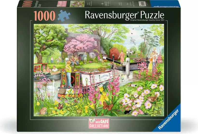 Cosy Cafe No 4: River Café 1000 Piece Jigsaw