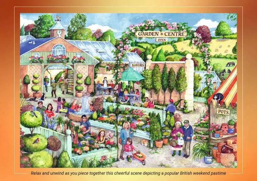 Garden Centre in Bloom 500 Piece Jigsaw Puzzle