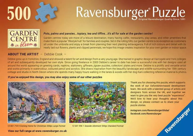 Garden Centre in Bloom 500 Piece Jigsaw Puzzle