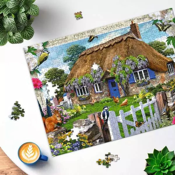 Cosy Cottage No2: Country Gardens 4x500 Piece