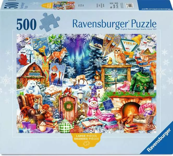 Winter Frost 500 Piece Jigsaw Puzzle