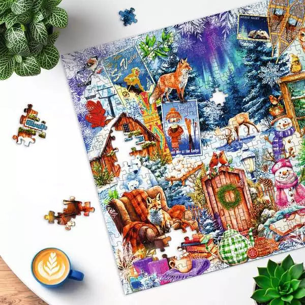 Winter Frost 500 Piece Jigsaw Puzzle