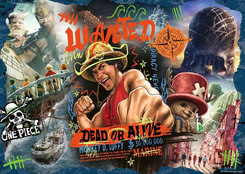 One Piece Adventure Awaits 1000 Piece Jigsaw