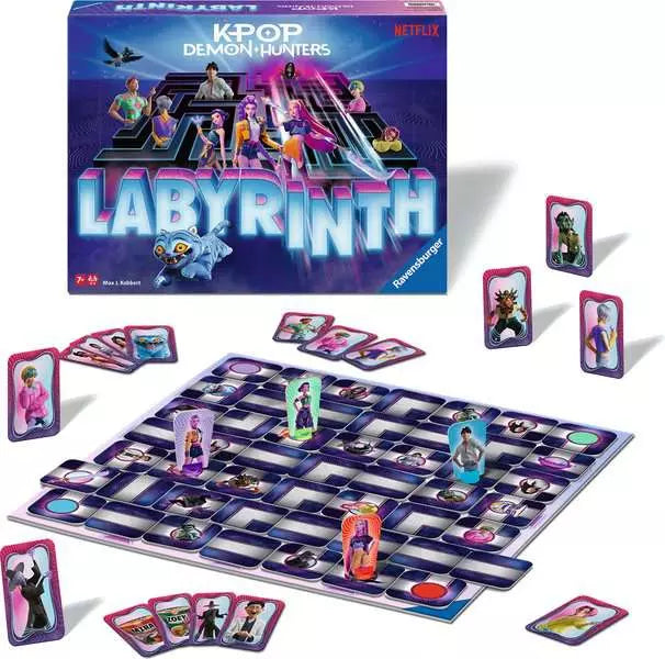 Labyrinth KPop Demon Hunters Board Game