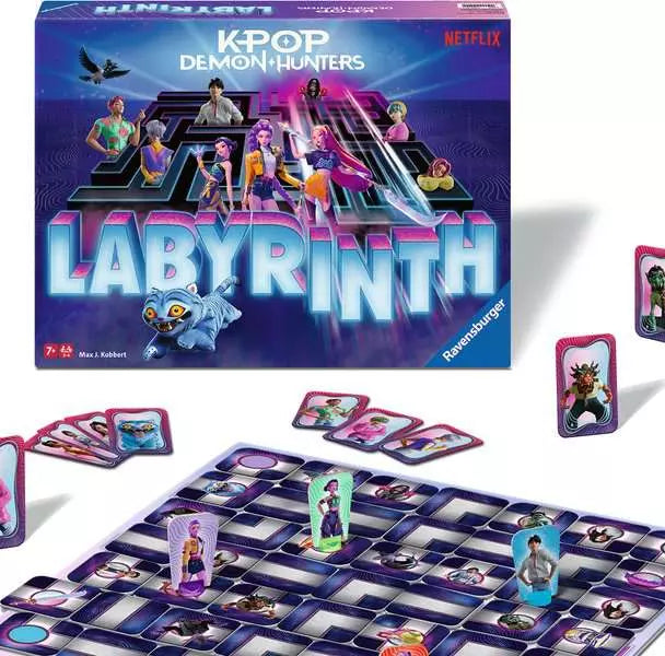 Labyrinth KPop Demon Hunters Board Game