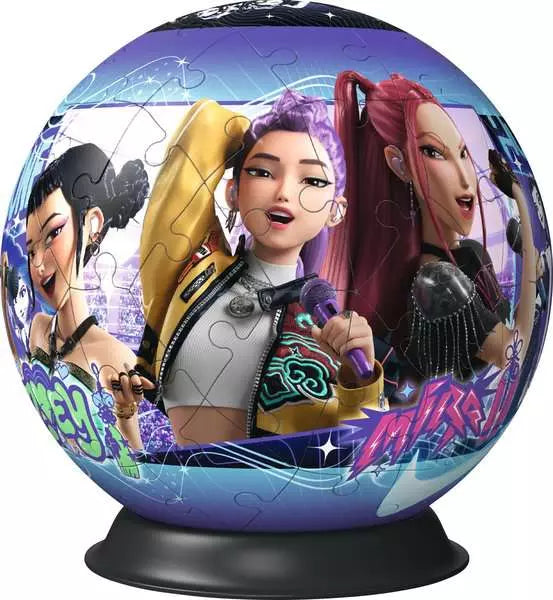 K-Pop Demon Hunters 72 piece 3D Puzzle Ball