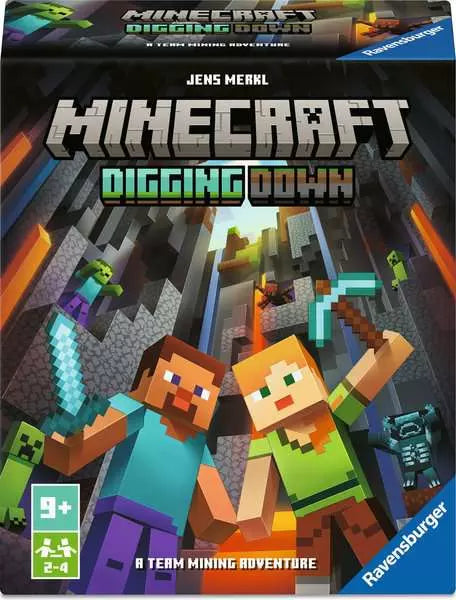 Minecraft Digging Down Card Game