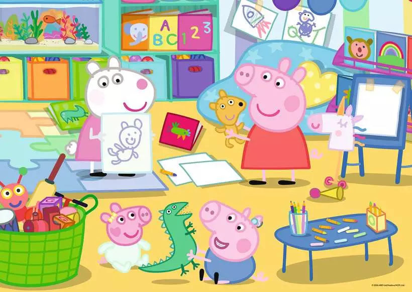 Peppa Pig Its Playtime 24 Piece Floor Puzzle