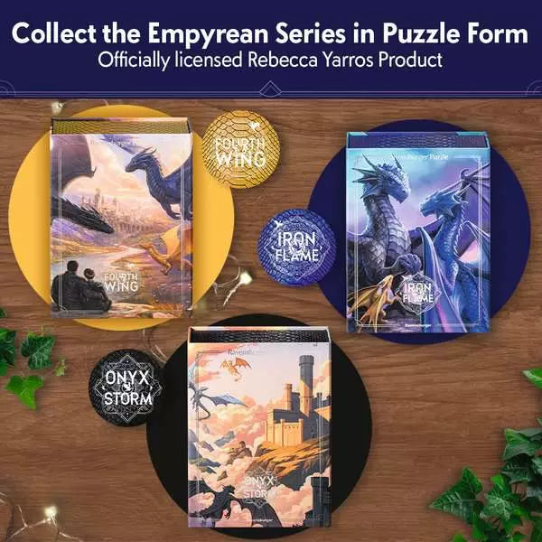 Romantasy Iron Flame 500 Piece Jigsaw Puzzle