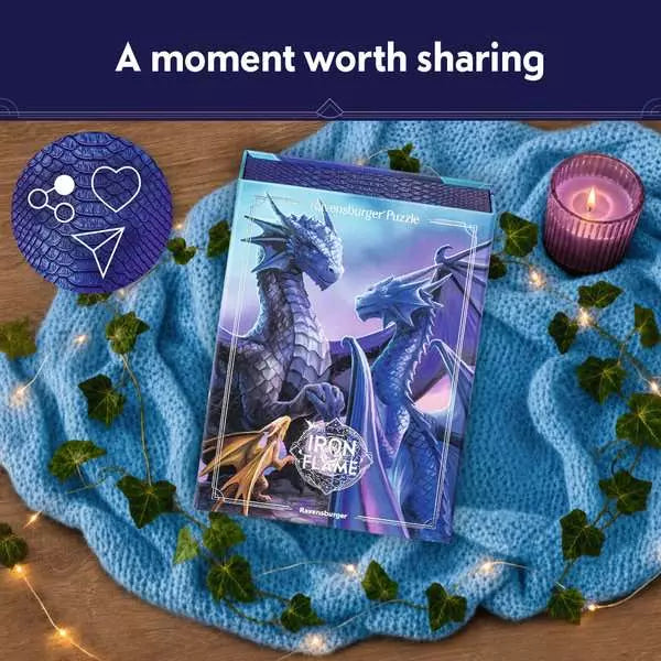 Romantasy Iron Flame 500 Piece Jigsaw Puzzle