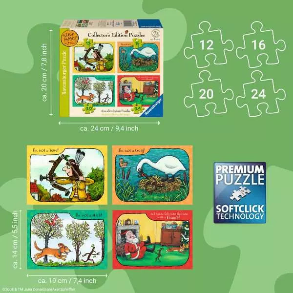 Stickman 12/16/20/24 Piece Jigsaw Puzzles