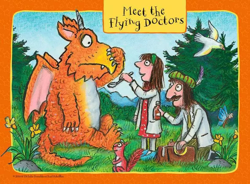 4 Zog & the Flying Doctor 12/16/20/24 Piece Jigsaw