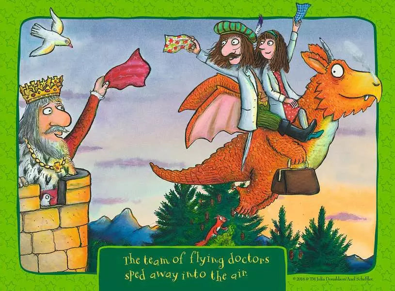 4 Zog & the Flying Doctor 12/16/20/24 Piece Jigsaw