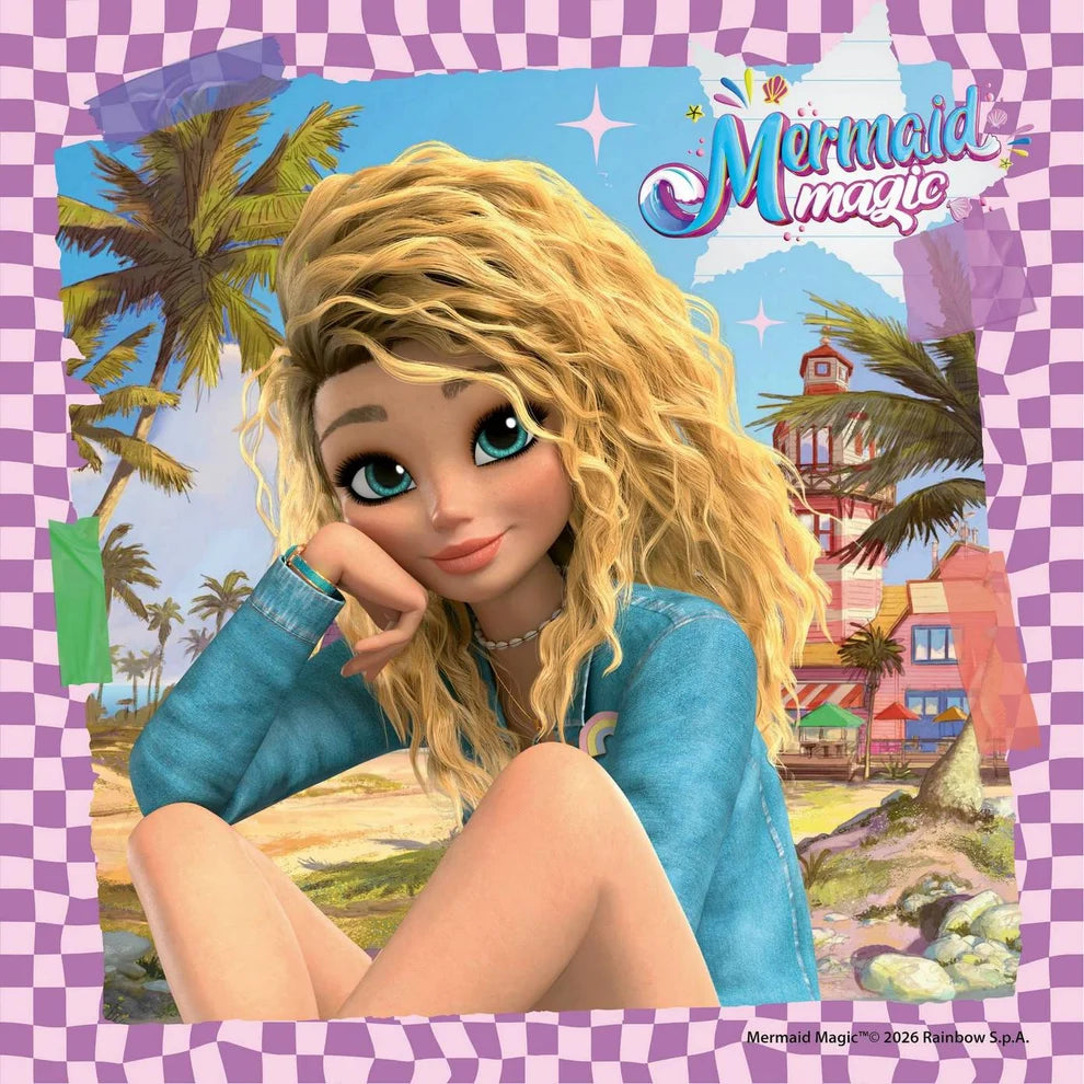 Mermaid Magic 3x49 Piece Jijsaw Puzzles