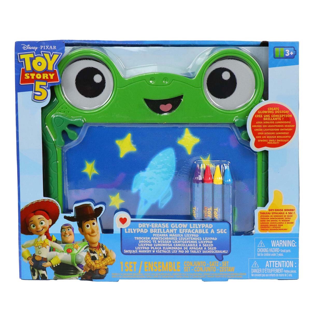 Toy Story 5 Dry Erase Glow Lilypad