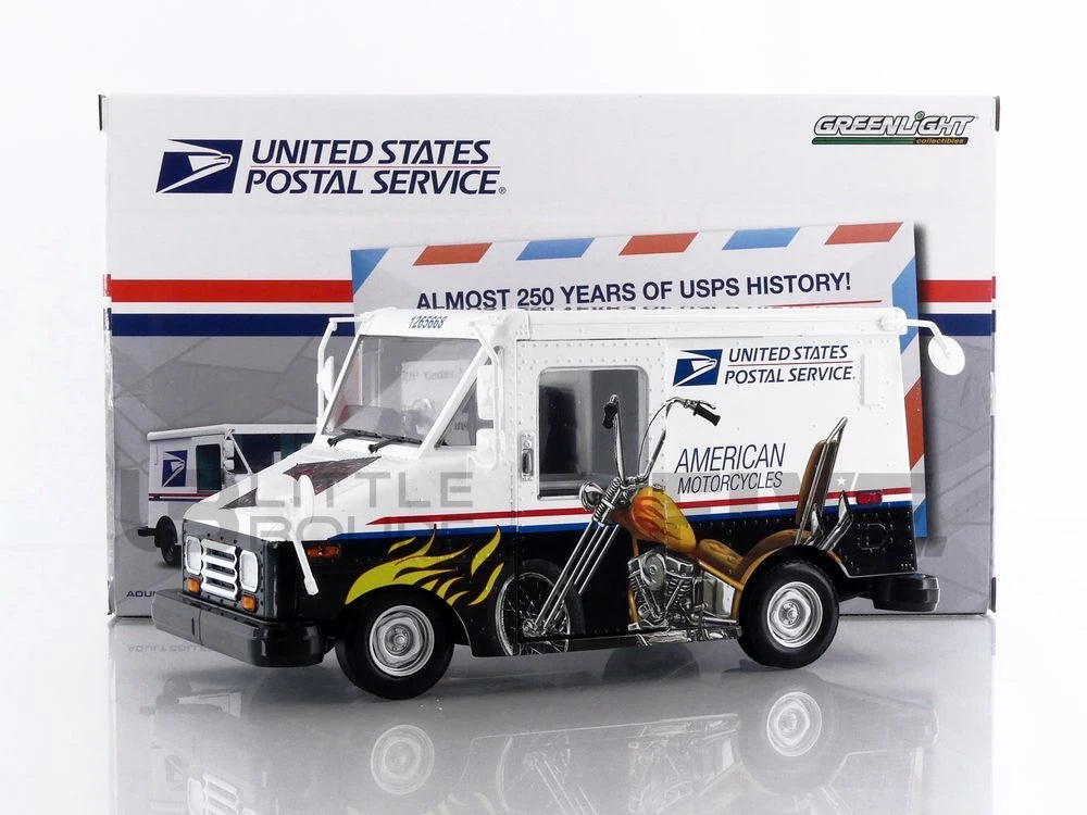 Greenlight US Postal Service Delivery Van 1:18 Die Cast