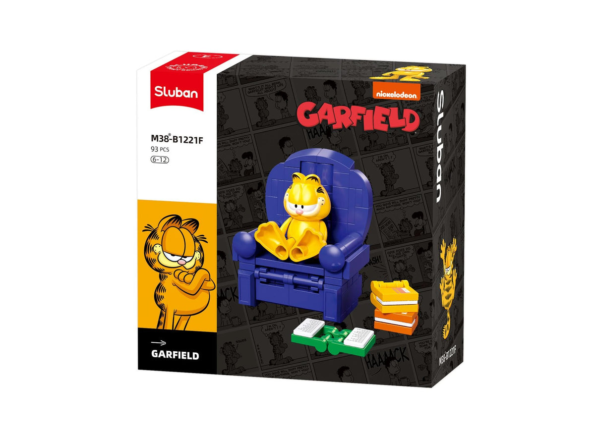 Sluban Garfield - Blue Chair Construction Set